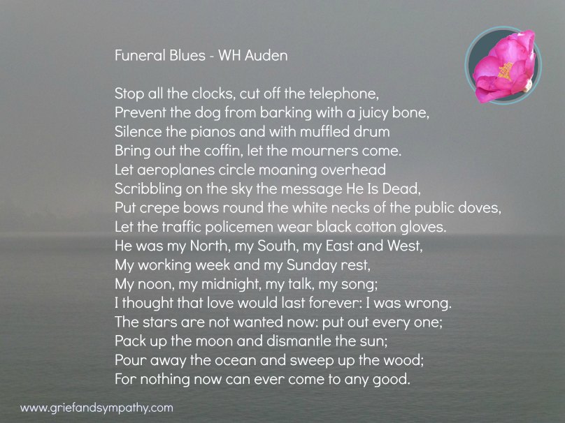 The 'Funeral Blues' Poem and Songs