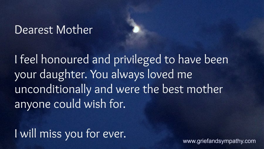 A Heartfelt Eulogy for a Mother